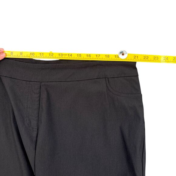 Drapers & Damons Black Stretch Full Length Straight Leg Classic Pants Size 2X - Picture 5 of 7